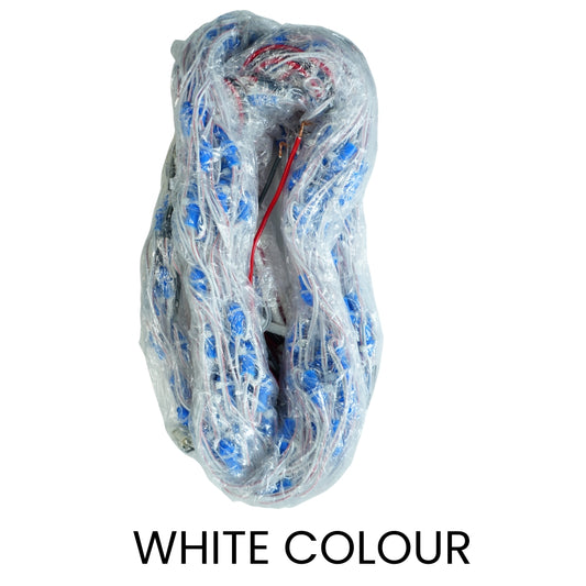 6Feet x 30Feet White Single Color 9mm High Brightness Toran LED Decoration Lights