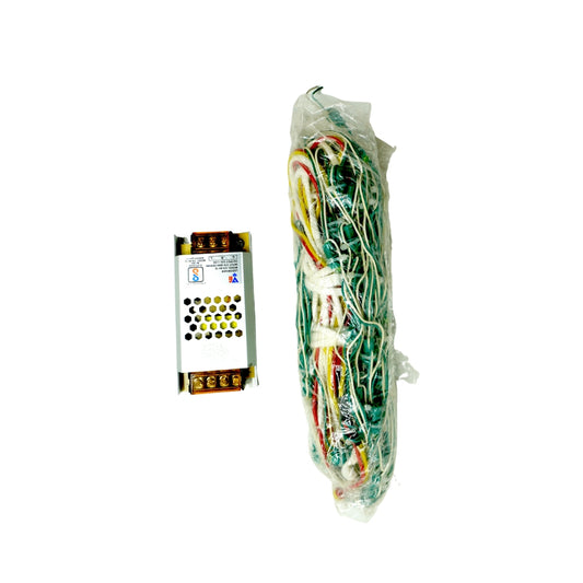 4Feet x 10Feet Green Single Color 9mm High Brightness Toran LED Decoration Lights