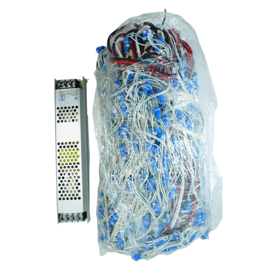 4Feet x 60Feet Blue Single Color 9mm High Brightness Toran LED Decoration Lights