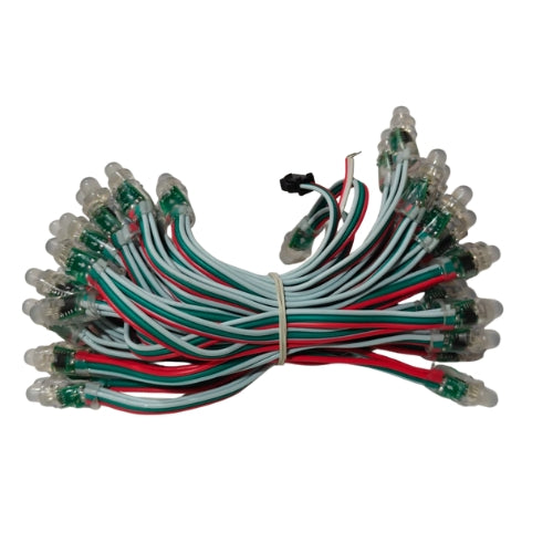 Pixel LED 5inch (Multicolor, WS2811, 50LEDs) 20 Feet Length (RLP Brand)