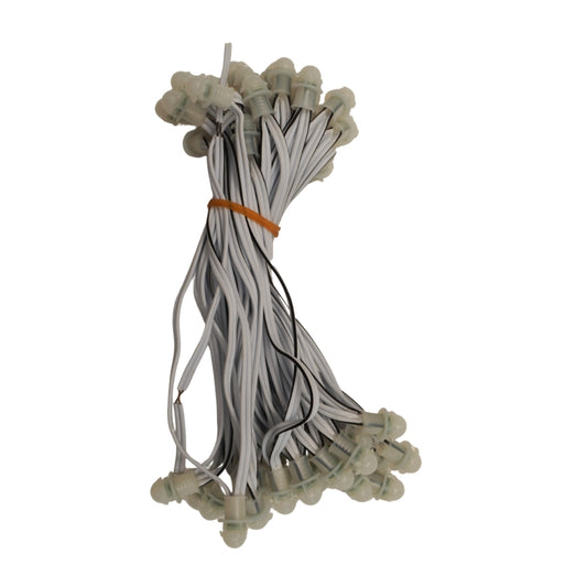 Pixel LED 5inch (Frosted Single Color, 50LEDs) 20 Feet Length - White