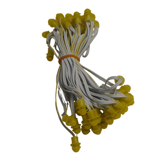 Pixel LED 5inch (Frosted Single Color, 50LEDs) 20 Feet Length - Yellow