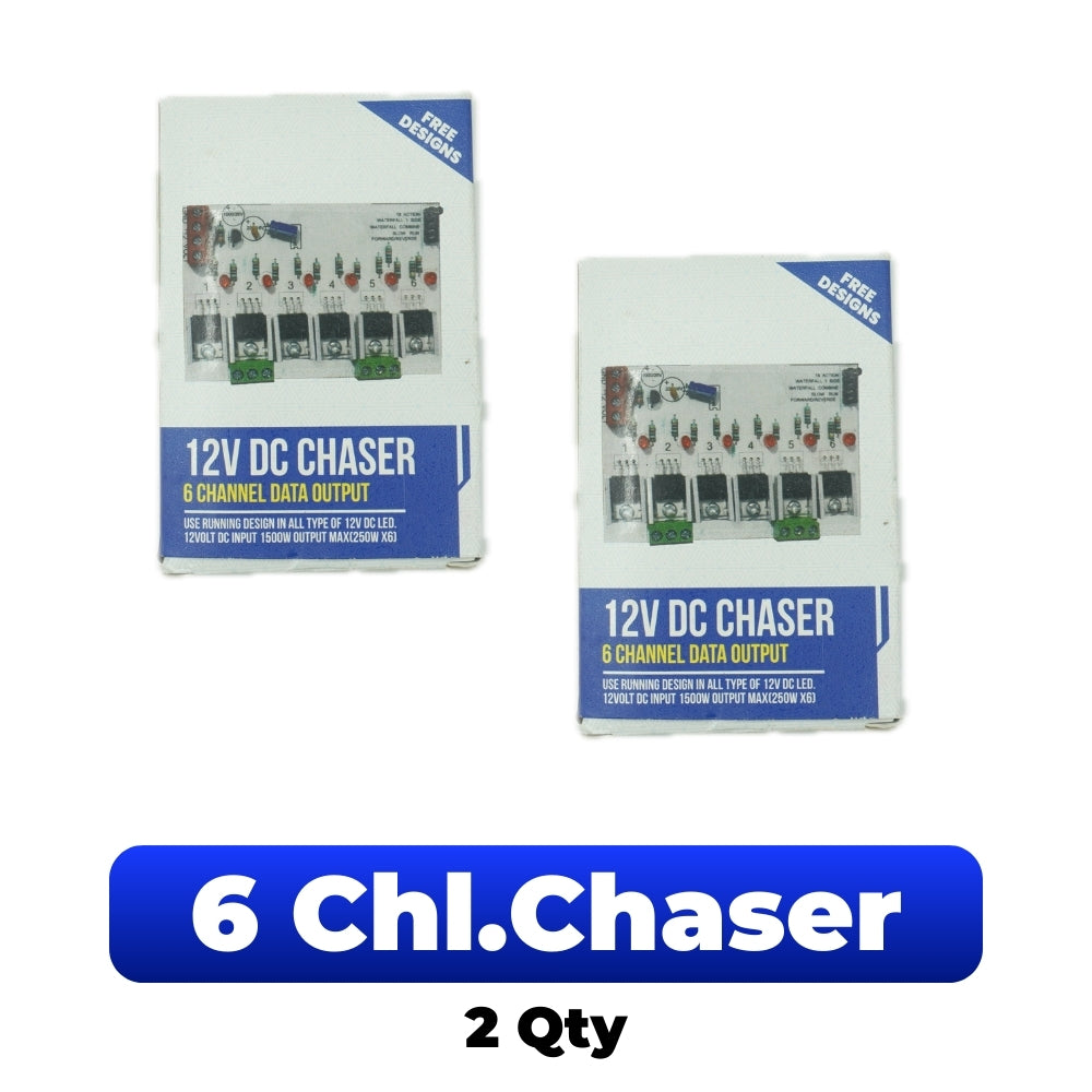 Mega Pixel LED Combo – All Channel Chasers + Dual 12V Power Solution