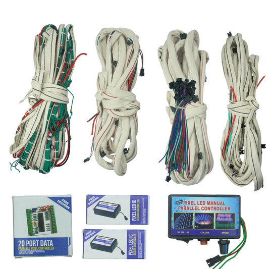 Pixel LED Connection Patte Combo – All Standard Sizes in One Pack