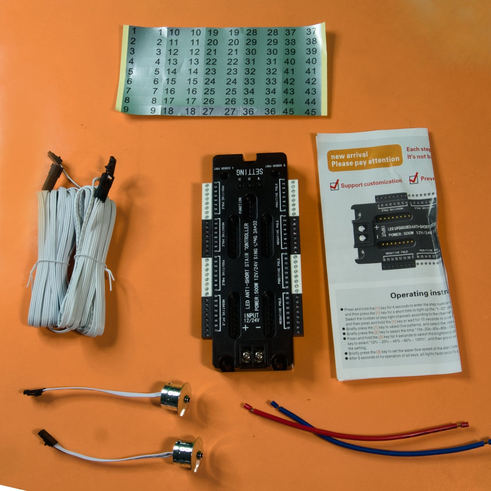 Intelligent Stair LED Light Controller – Pro Edition with Built-In Effects