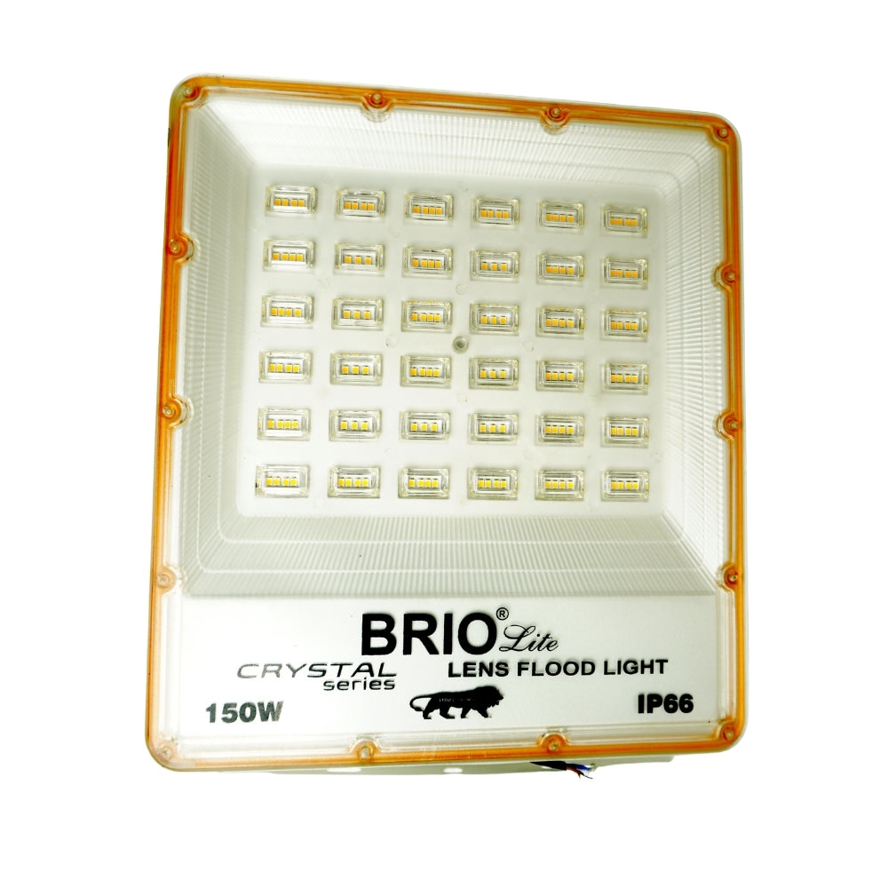 120W LED Flood Light with Lens - IP65 (Warm White)
