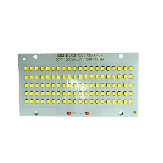 50W White LED Flood Light Plate – High-Intensity Outdoor Lighting