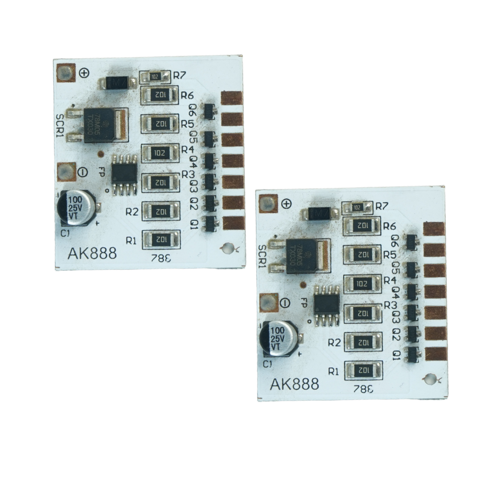6 channel chaser left right steel pcb