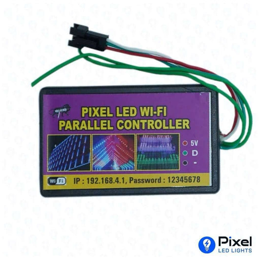 Wireless Manual Speed LED Controller with Color Customization and WiFi Connectivity
