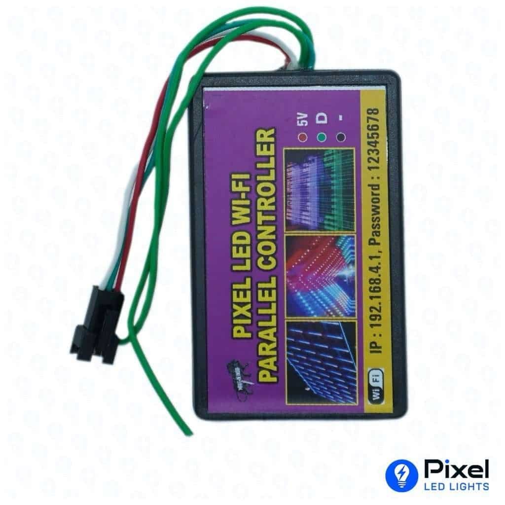 Wireless Manual Speed LED Controller with Color Customization and WiFi Connectivity