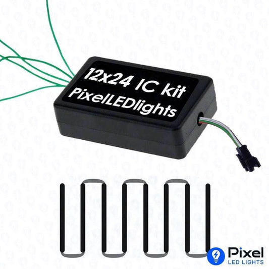 Pixel LED IC Circuits for Gate S Connection (12x24) - 5 Data Output - SKU 2124