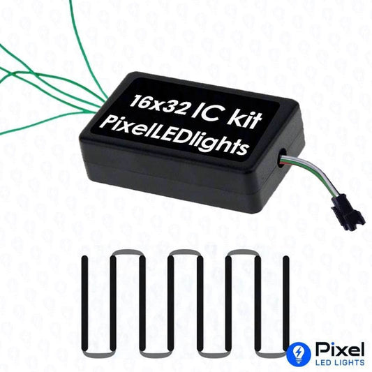 Pixel LED IC Circuits for Gate S Connection (16x32) - 5 Data Output - SKU 2125