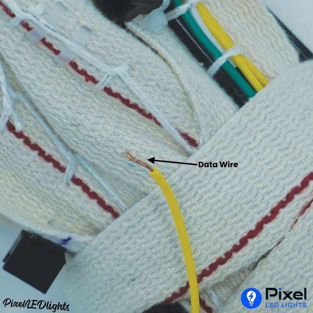 20 Feet Connection Patta for Pixel LED (20 Port Type) with 2.5mm Copper - SKU 4010
