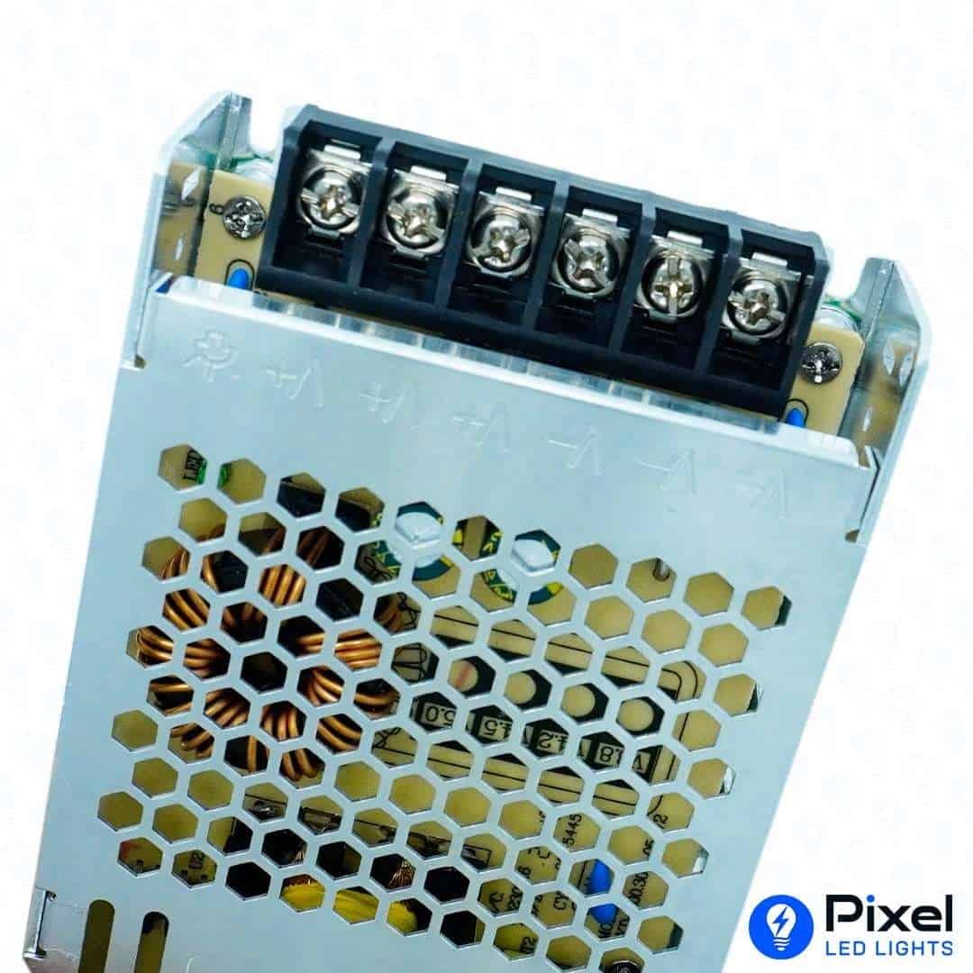 5V 40A HiLight Pixel LED Power Supply for 600 LEDs (Metal Body) - Max 200W Output - SKU 3005