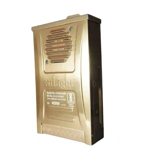 5V 80A HiLight Pixel LED Power Supply for 1200 LEDs (Rainproof Metal Body) - Max 400W Output - SKU 3009