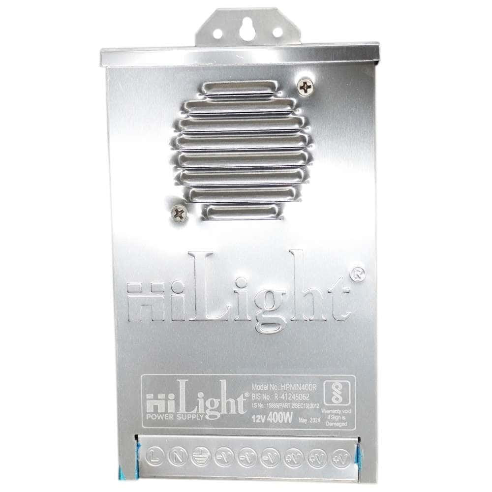 12V 35A HiLight Power Supply – 400W Output (Rainproof Metal Body)