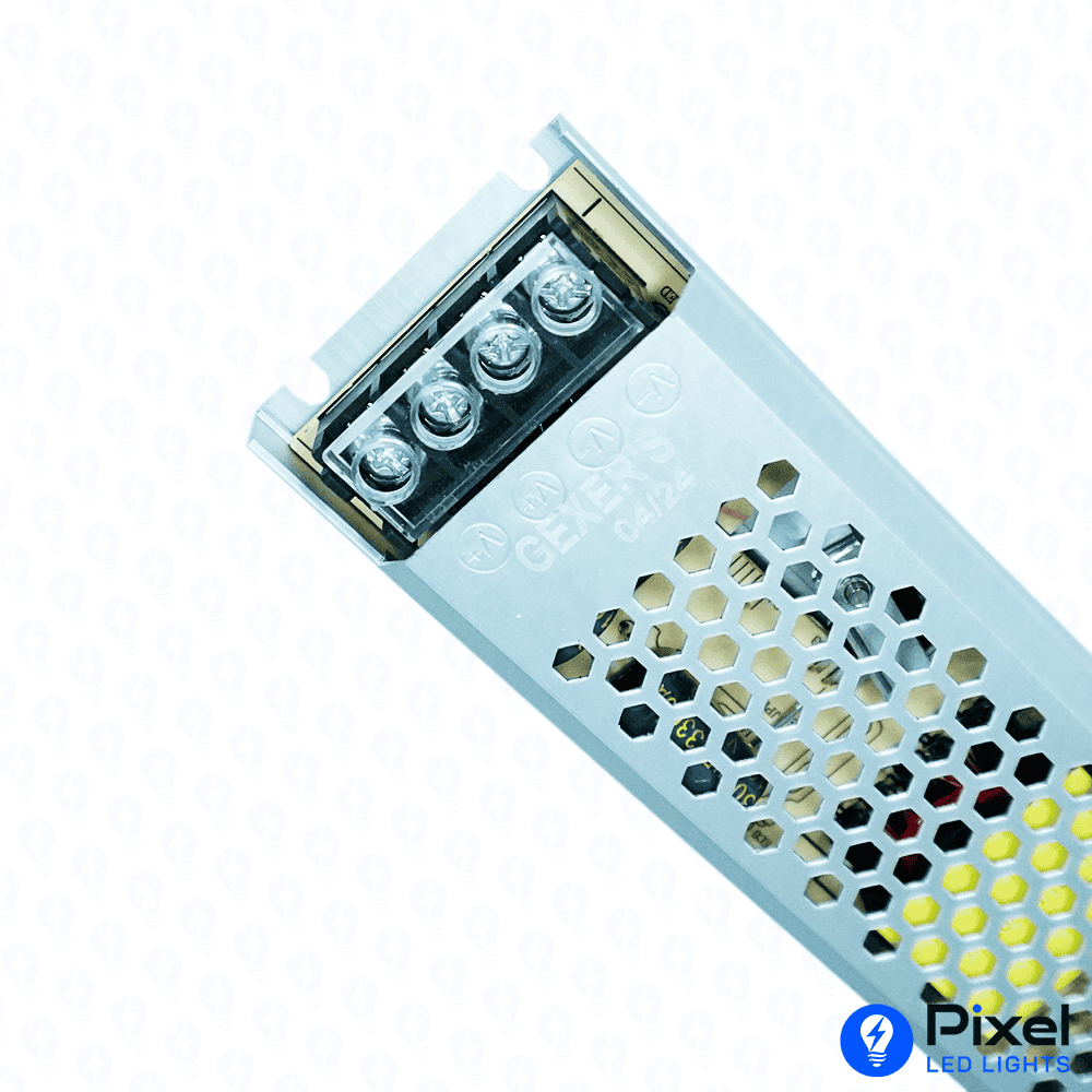 12V 35A Gexer Slim Power Supply – 400W Output (Metal Body)
