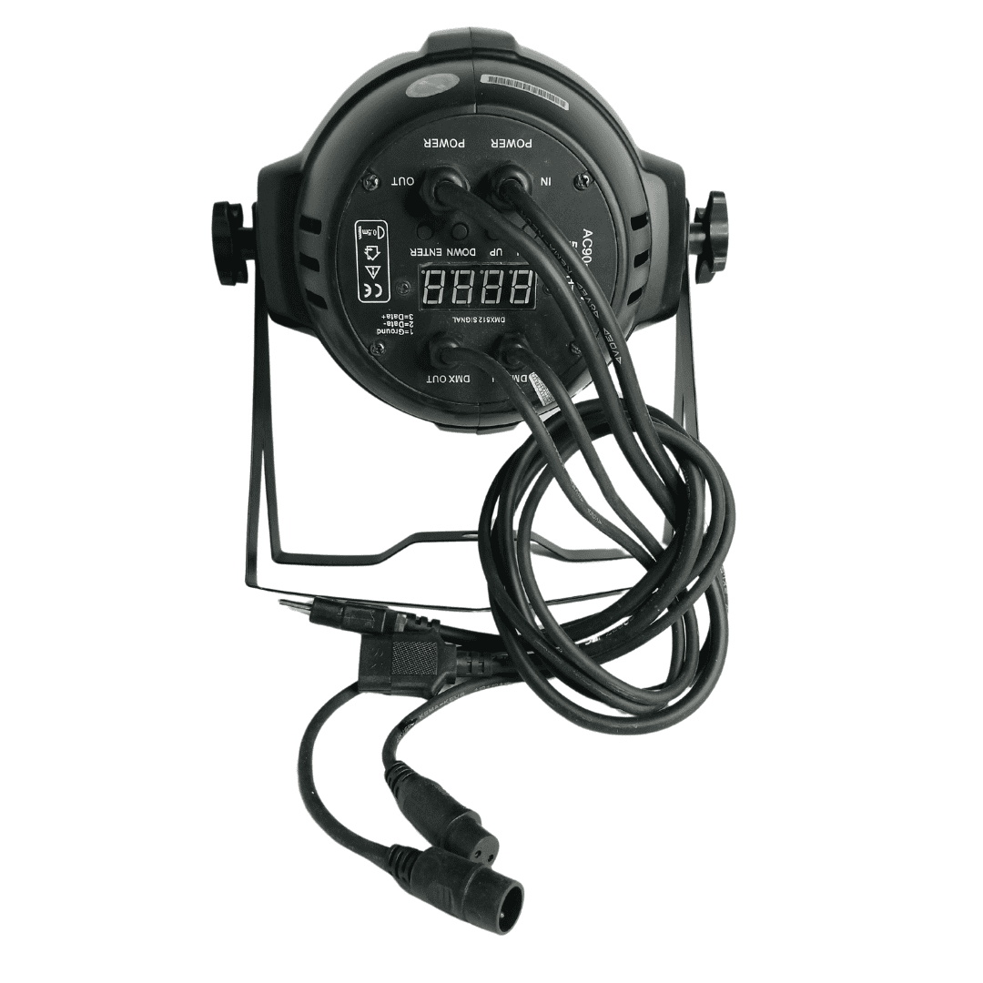 Big Dipper LPC007H Plus Par Light - RGB LED, 60 LEDs, Enhanced Brightness (Ideal for DJ Setups)