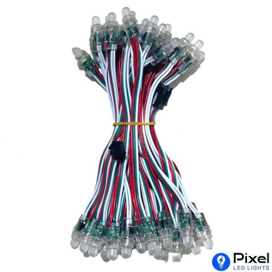 Pixel LED 5inch (Multicolor, WS2811, 50LEDs) 20 Feet Length (777 Brand)