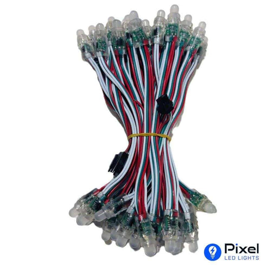 Pixel LED 5inch (Multicolor, WS2811, 50LEDs) 20 Feet Length (777 Brand)