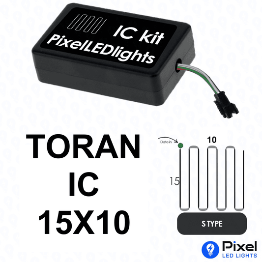 Pixel LED IC Controller for Toran S Type 15×10 – 30+ Dynamic Effects