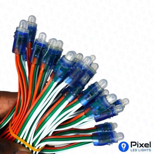 Pixel LED 5inch (Multicolor, WS2811, 50LEDs) 20 Feet Length (MST) - SKU 1009