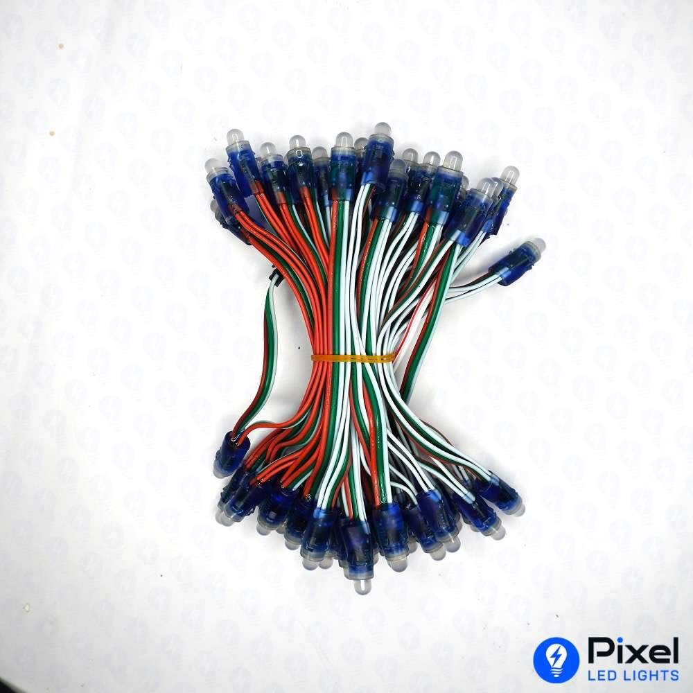 Pixel LED 5inch (Multicolor, WS2811, 50LEDs) 20 Feet Length (MST) - SKU 1009
