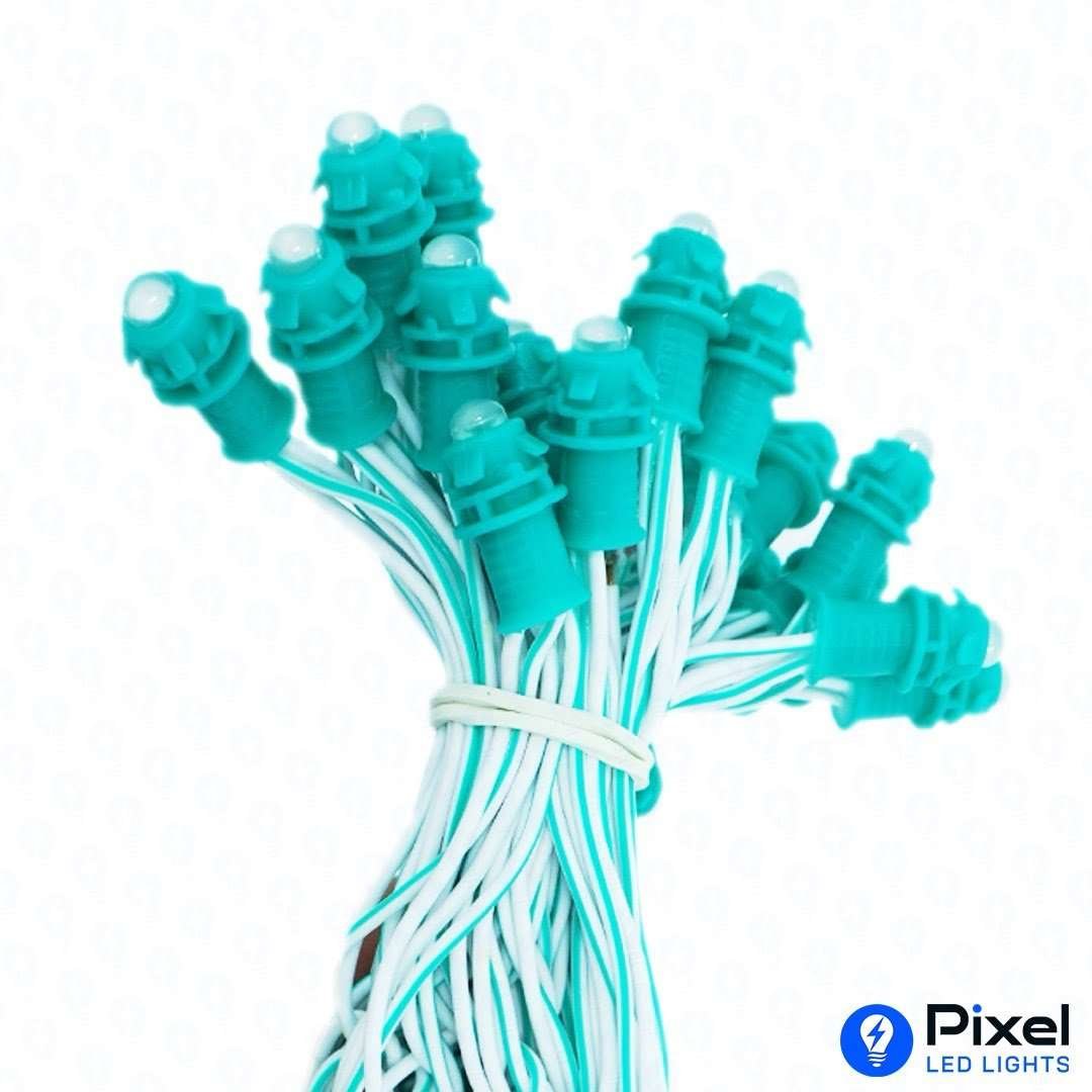 Pixel LED 5inch (Single Color, 50LEDs) 20 Feet Length - Green