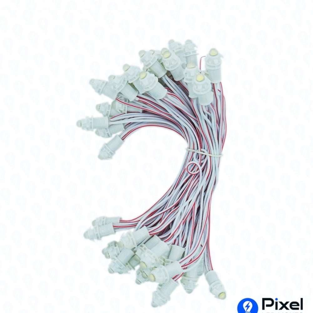 Pixel LED 5inch (Single Color, 50LEDs) 20 Feet Length - White
