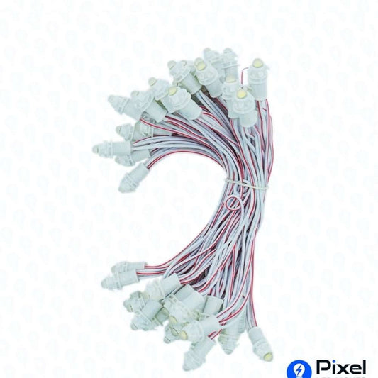 Pixel LED 5inch (Single Color, 50LEDs) 20 Feet Length - White