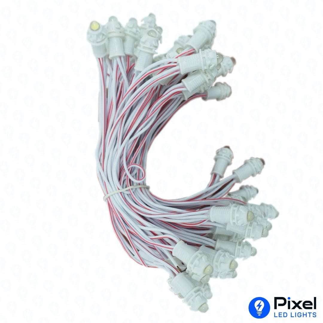 Pixel LED 5inch (Single Color, 50LEDs) 20 Feet Length - White