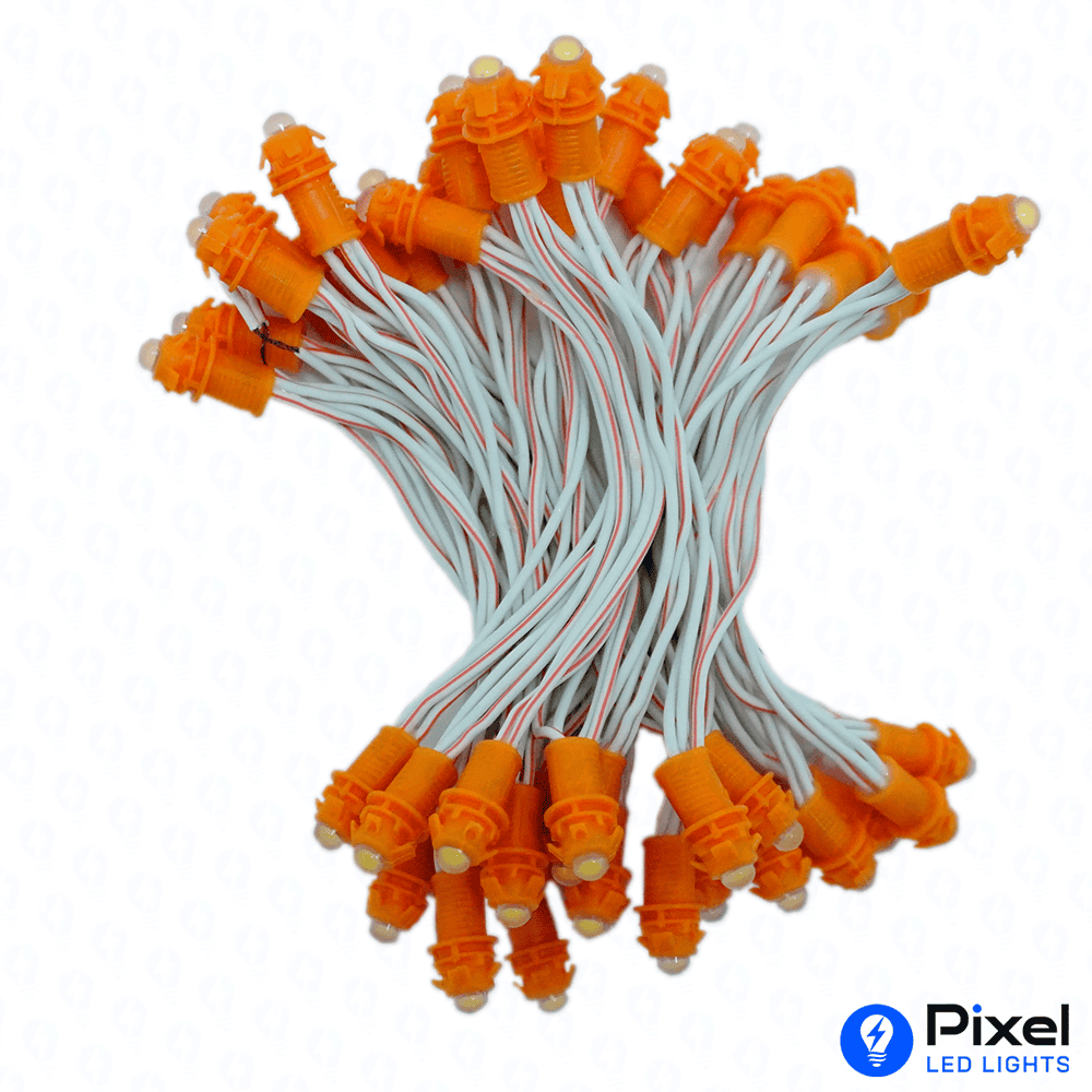 Pixel LED 3inch (Single Color, 50LEDs) 12 Feet Length - Warm White