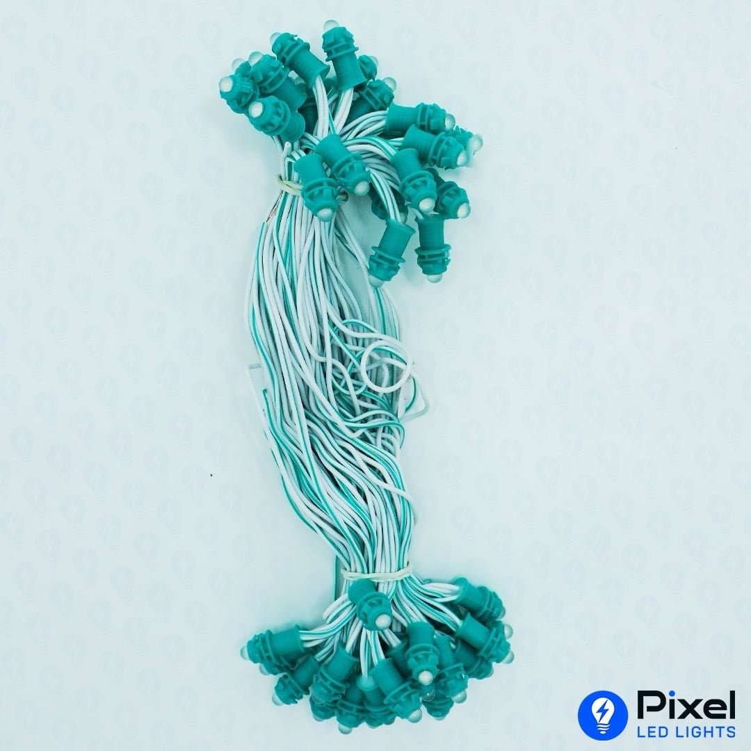 Pixel LED 7inch (Single Color, 50LEDs) 28 Feet Length - Green
