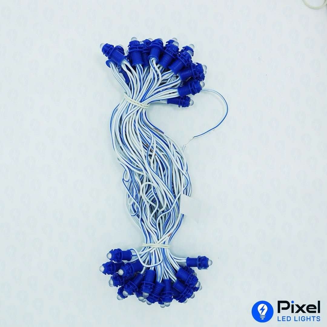 Pixel LED 7inch (Single Color, 50LEDs) 28 Feet Length - Blue