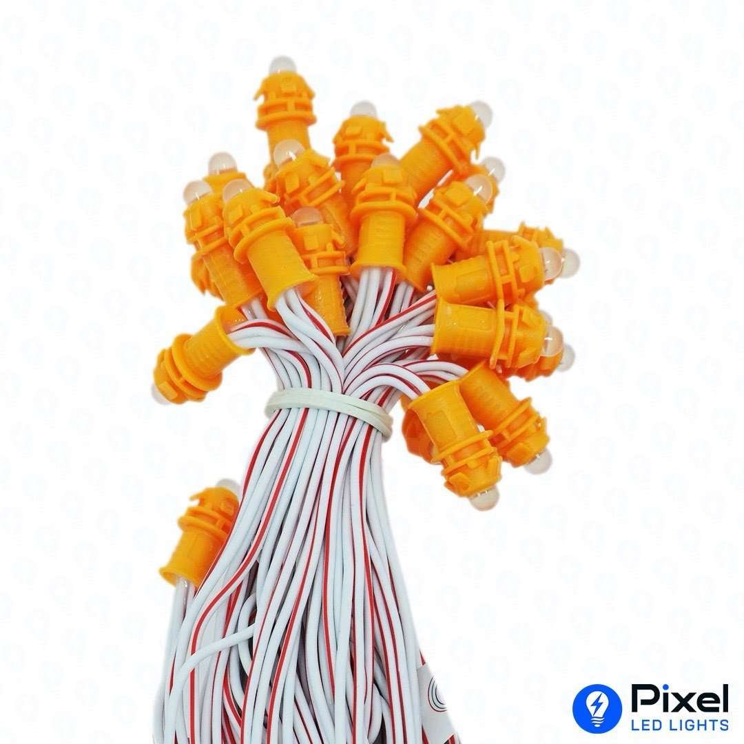 Pixel LED 7inch (Single Color, 50LEDs) 28 Feet Length - Warm White