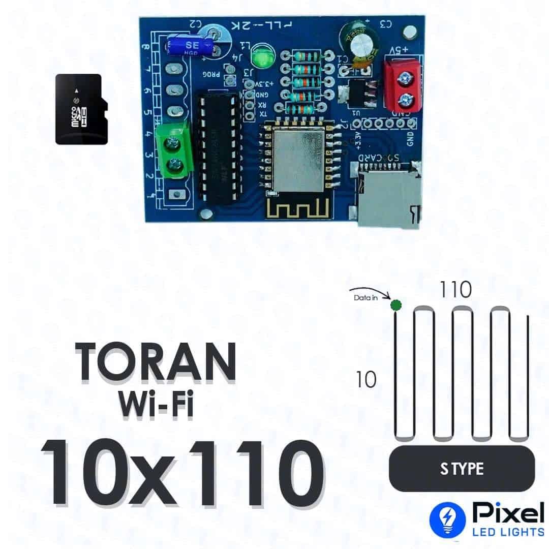 PLL2000 Wi-Fi Controller – 10×110 Toran (S Type) With 4GB SD Card