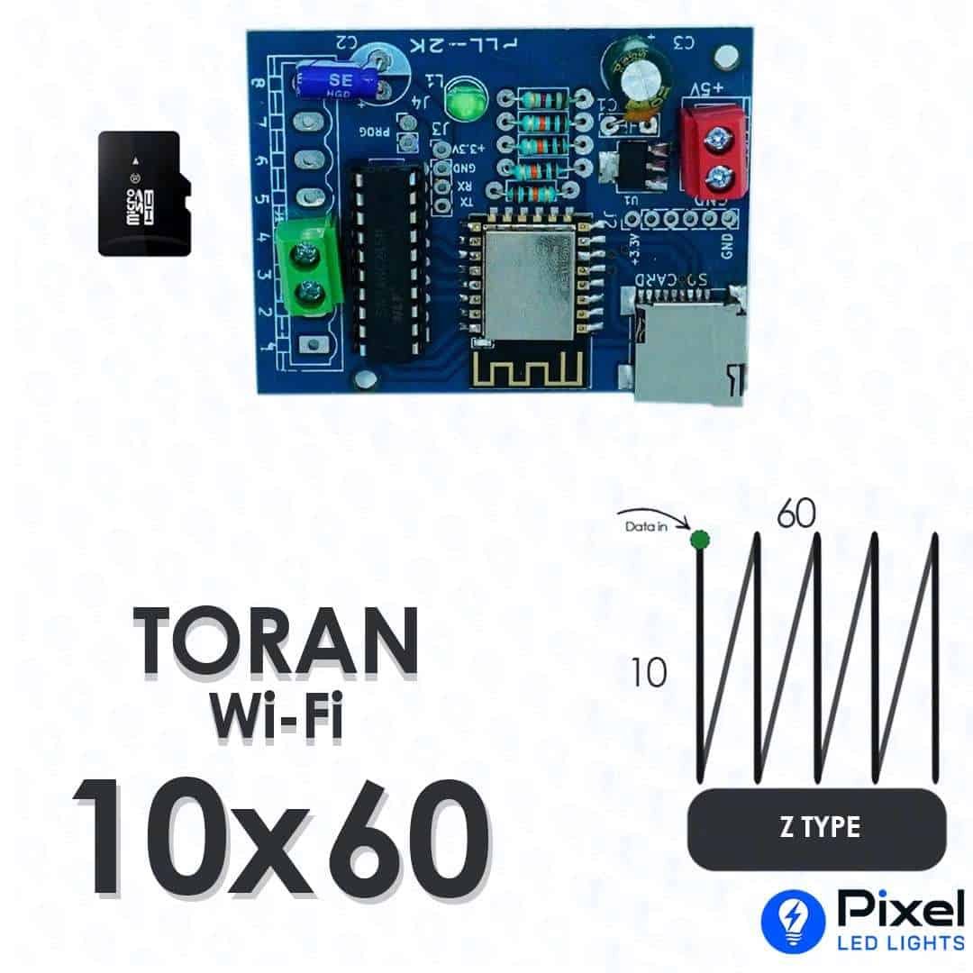 PLL2000 Wi-Fi Controller – 10×60 Toran (Z Type) With 4GB SD Card
