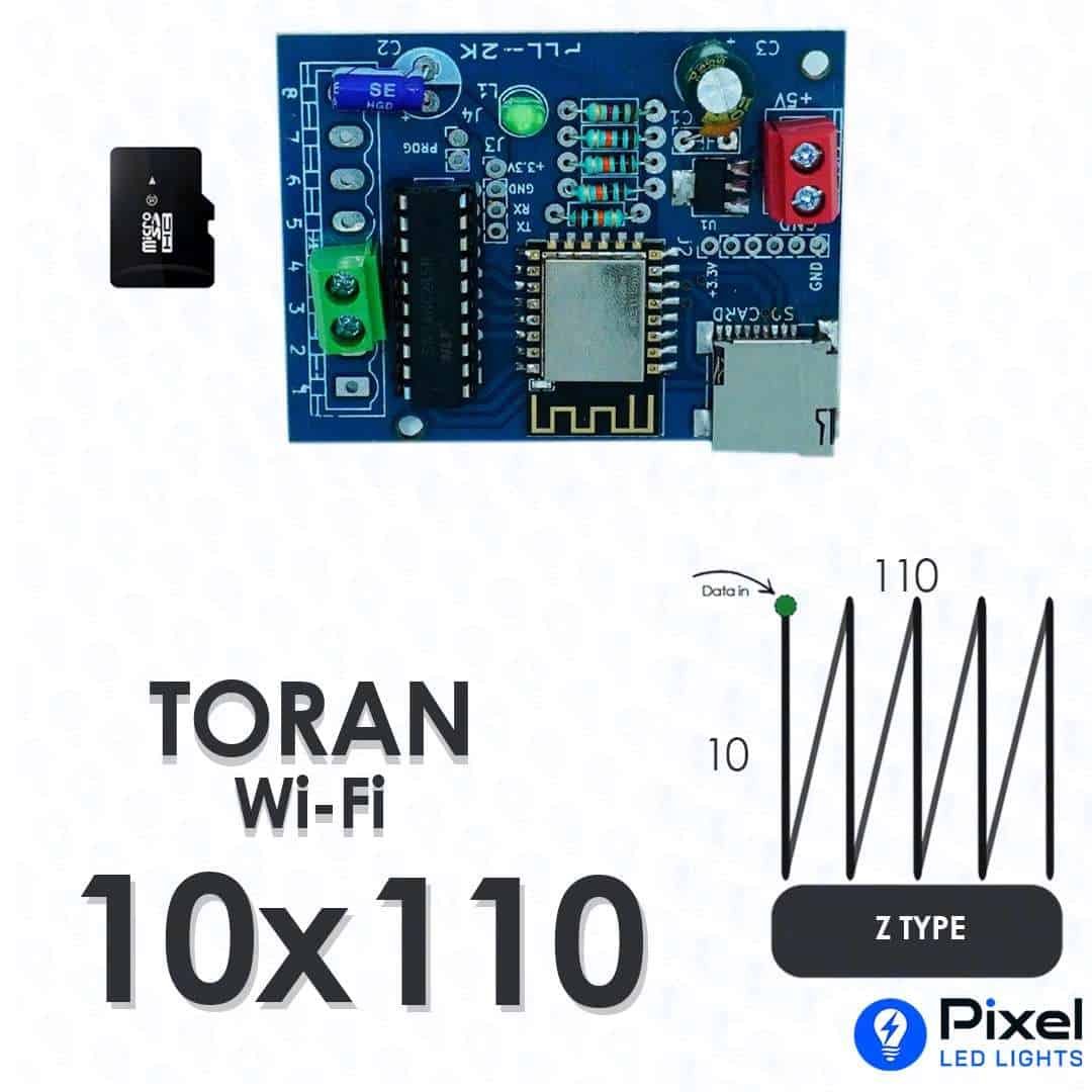 PLL2000 Wi-Fi Controller – 10×110 Toran (Z Type) With 4GB SD Card