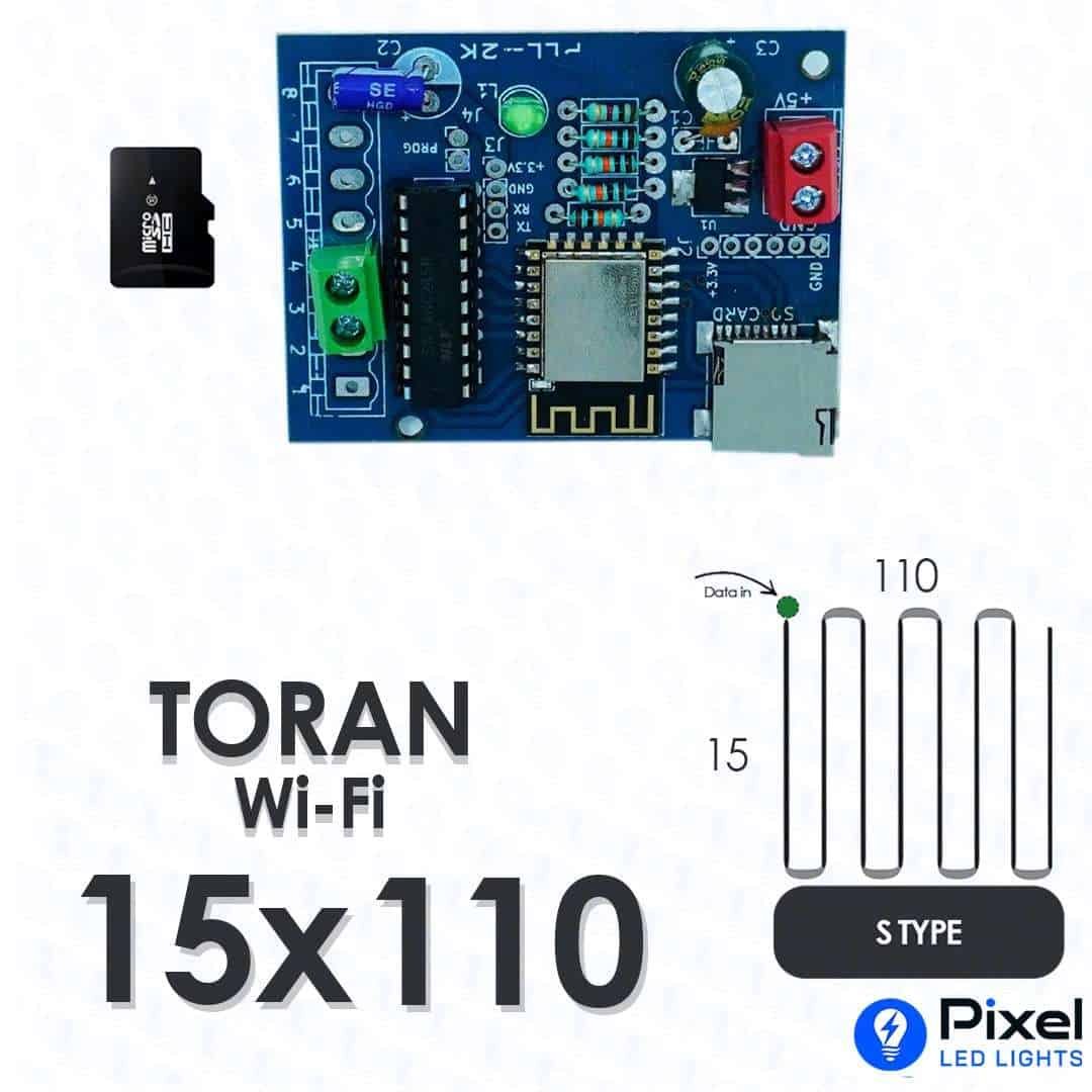 PLL2000 Wi-Fi Controller – 15×110 Toran (S Type) With 4GB SD Card
