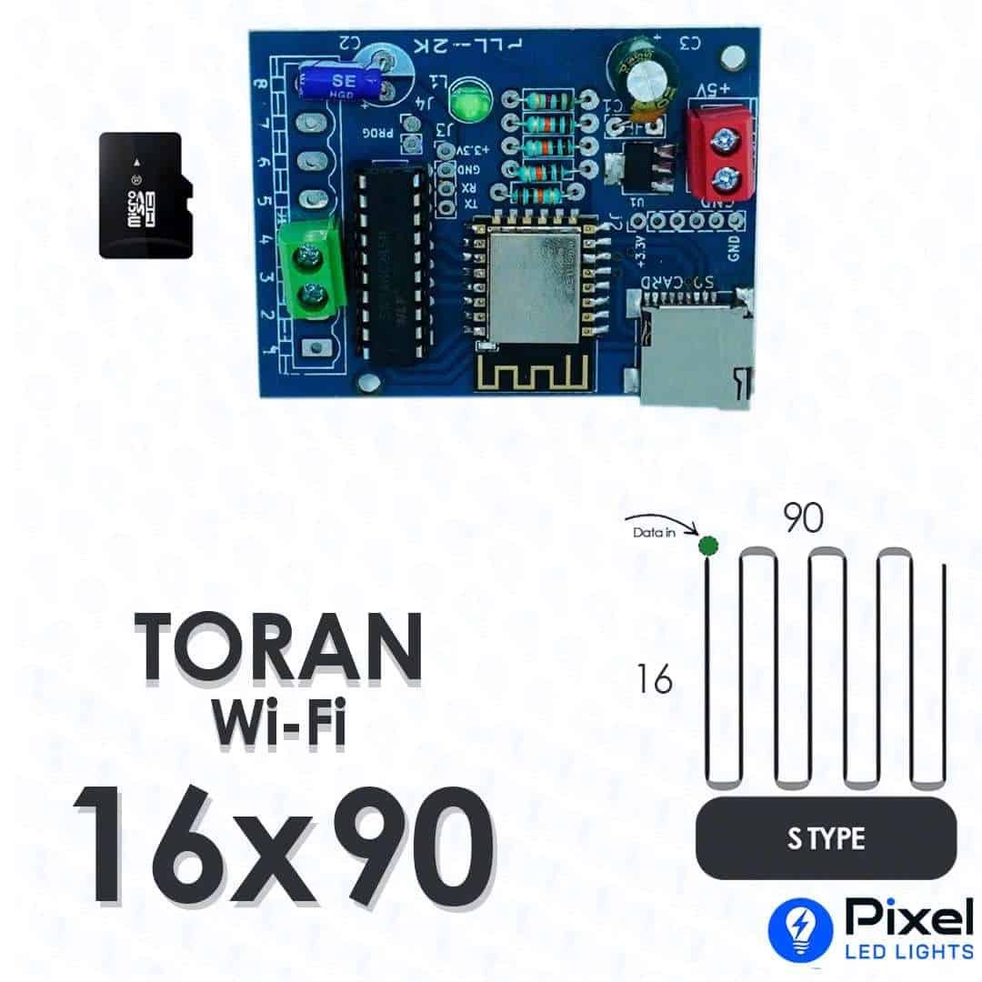 PLL2000 Wi-Fi Controller – 16×90 Toran (S Type) With 4GB SD Card