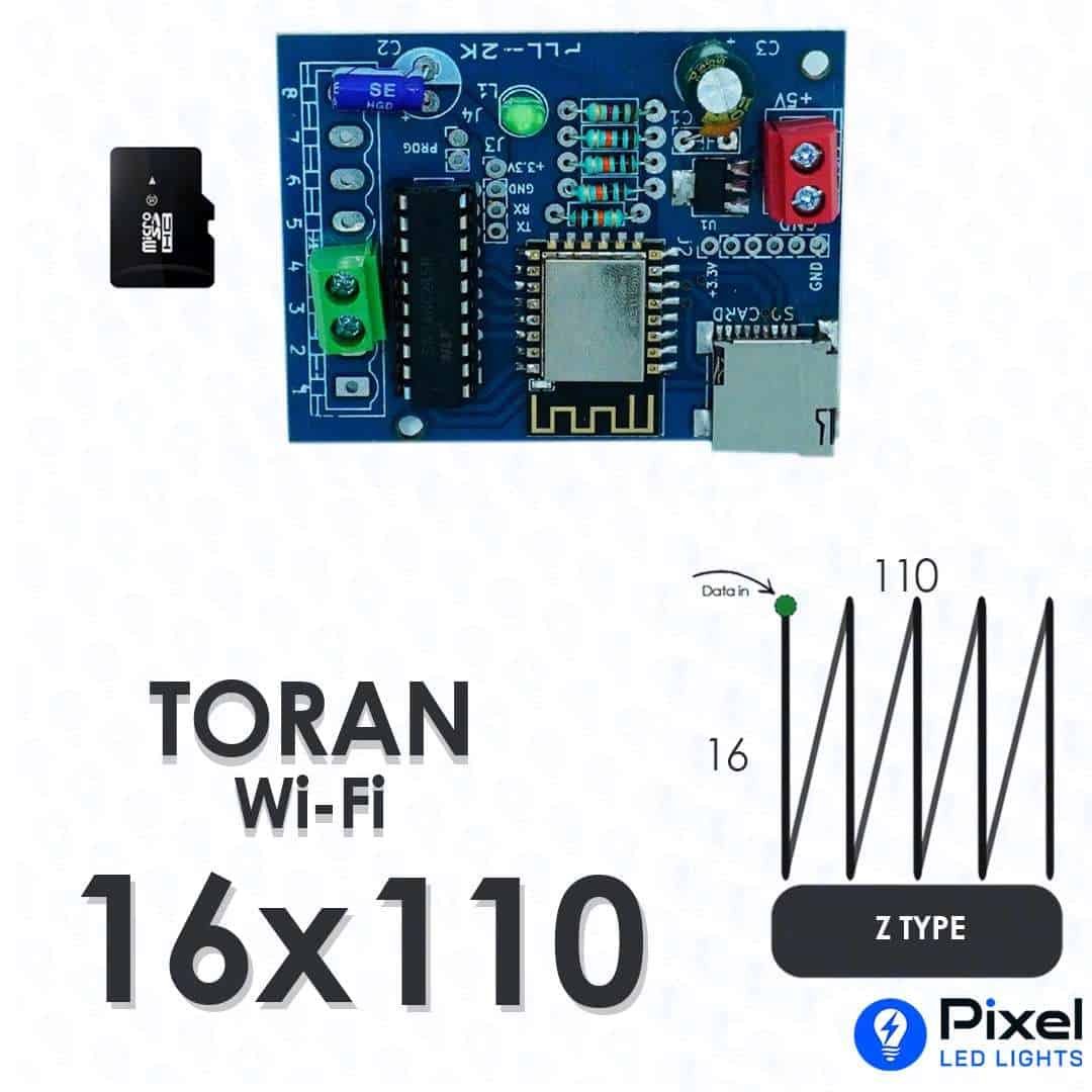 PLL2000 Wi-Fi Controller – 16×110 Toran (Z Type) With 4GB SD Card