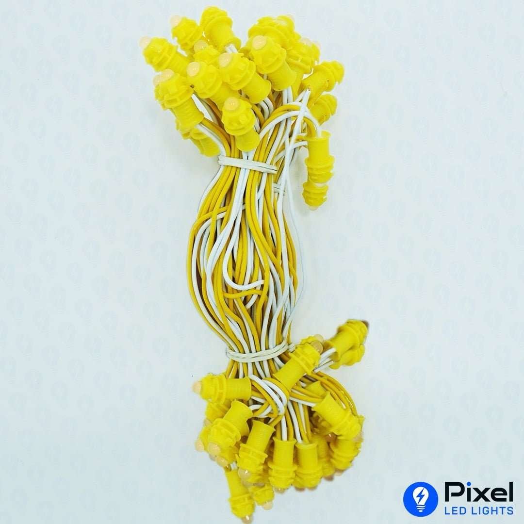 Pixel LED 5inch (Single Color, 50LEDs) 20 Feet Length - Yellow