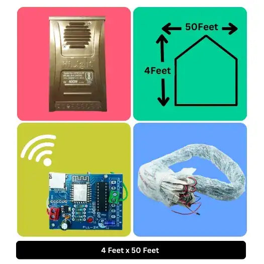 4x50 Feet Toran LED Decoration Wi-Fi Lights – Smart Festive Lighting for Wedding, Home Events