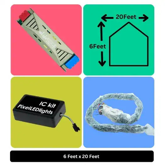 6x20 Feet Toran LED Decoration Lights – Festive Lighting for Wedding, Home  Events