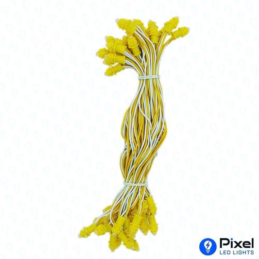 Pixel LED 7inch (Single Color, 50LEDs) 28 Feet Length - Yellow