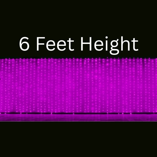 6 Feet Pink Colour