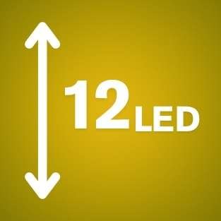 12 LED S Type Board Panel IC