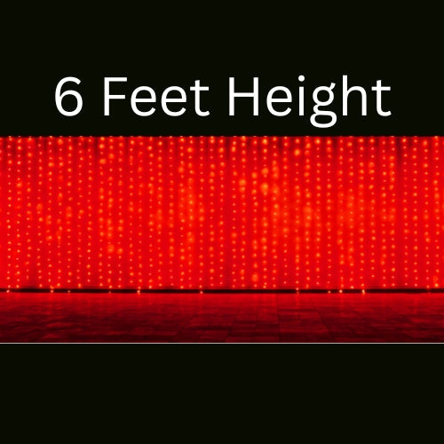 6 Feet Red Colour