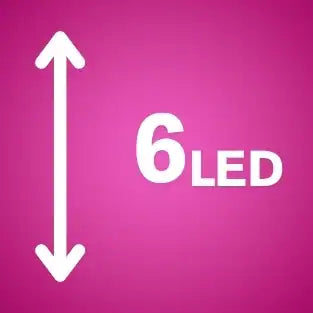 6 LED S Type Circle