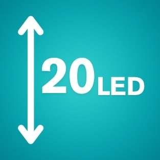 20 LED S Type Half Circle (Suraj)